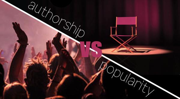 Authorship v/s Popularity 