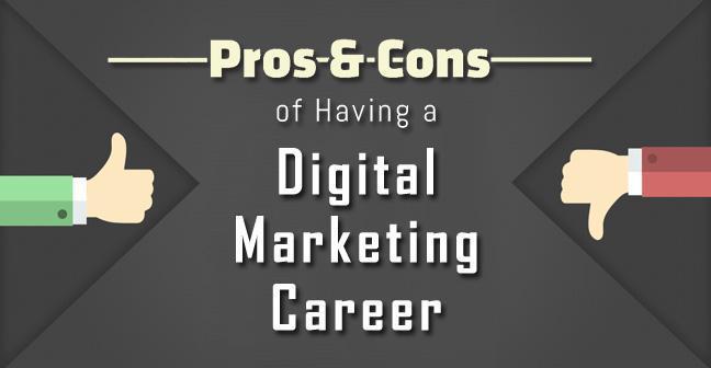 Pros and Cons of Having a Digital Marketing Career
