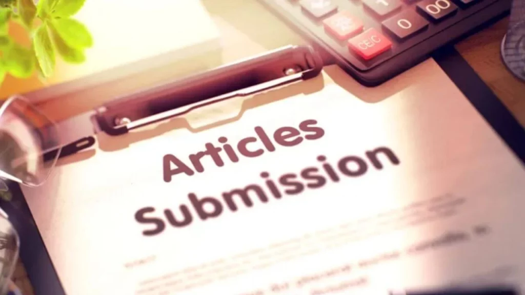 article submission sites list