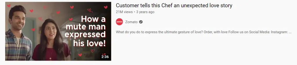 zomato-marketing-strategy-Zomatos-Love-Expressed-Ad