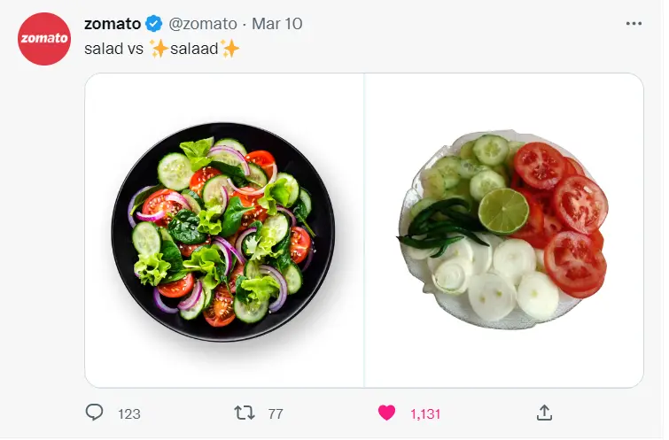 zomato marketing strategy comparison