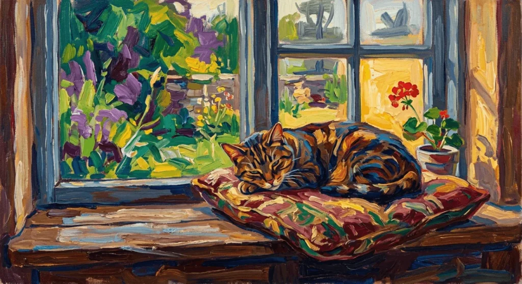 Oil Painting Art Style AI Image Prompt