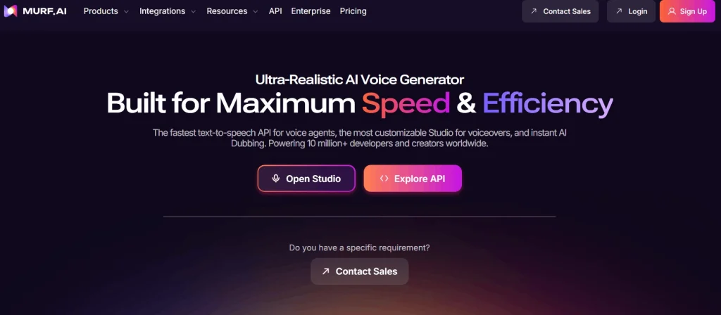 Murf AI is Best Text to Speech AI Tools for Business and E-Learning in India