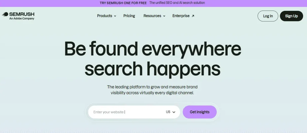 Semrush AI is Best All-in-One AI SEO Tool