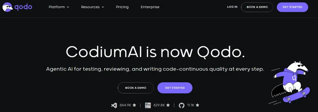 Qodo is the top Free AI Code Generator
