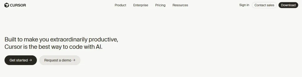 Cursor is the Smartest AI code generator Tool